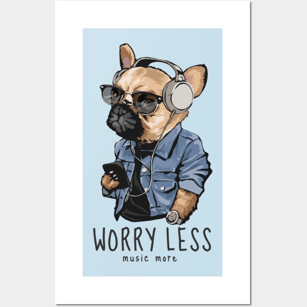 Worry Less Wall Art by Mako Design 